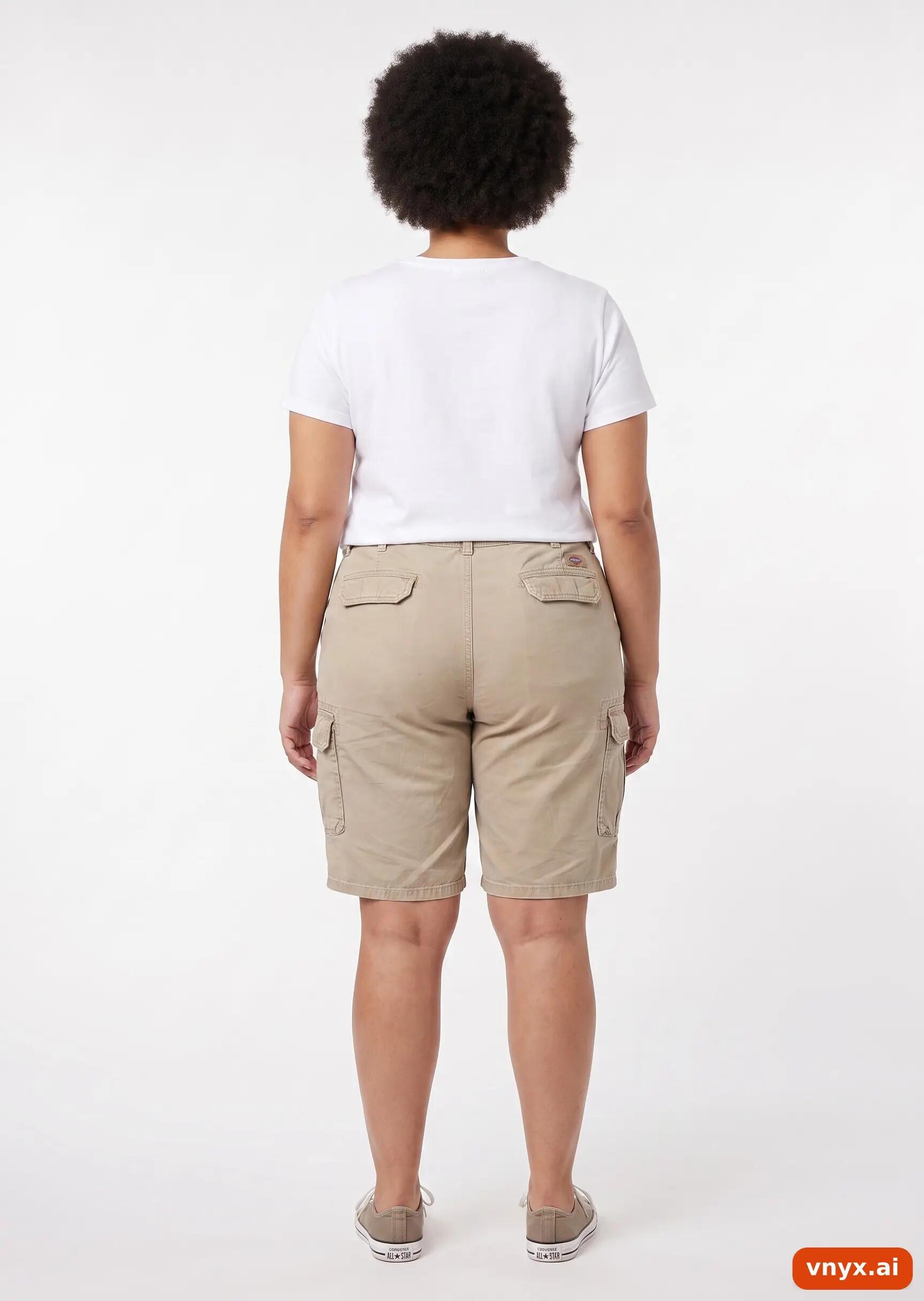 Second Life - Vintage Dickies Beige Shorts Women W36 4/6