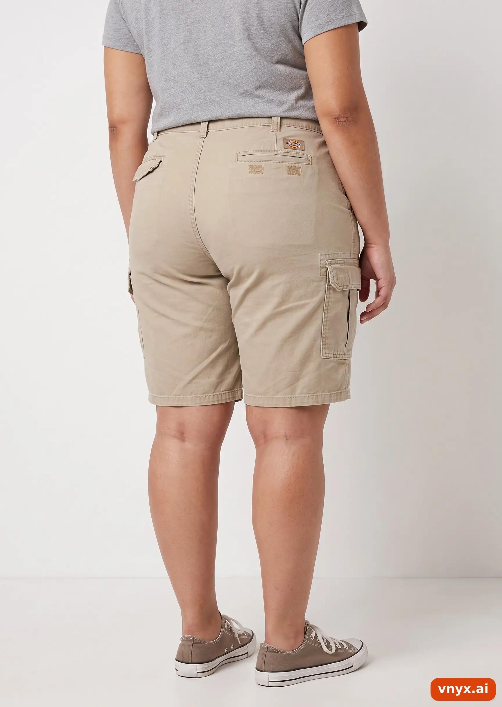 Second Life - Vintage Dickies Beige Shorts Women W36 2/6