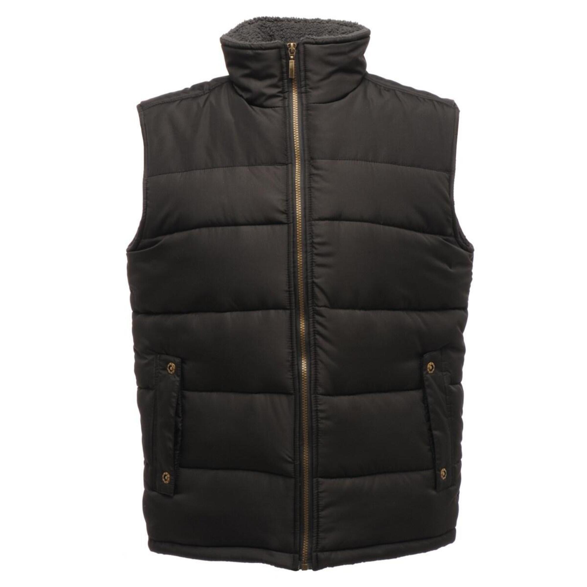 Mens Standout Altoona Insulated Bodywarmer Jacket (Black) 1/4
