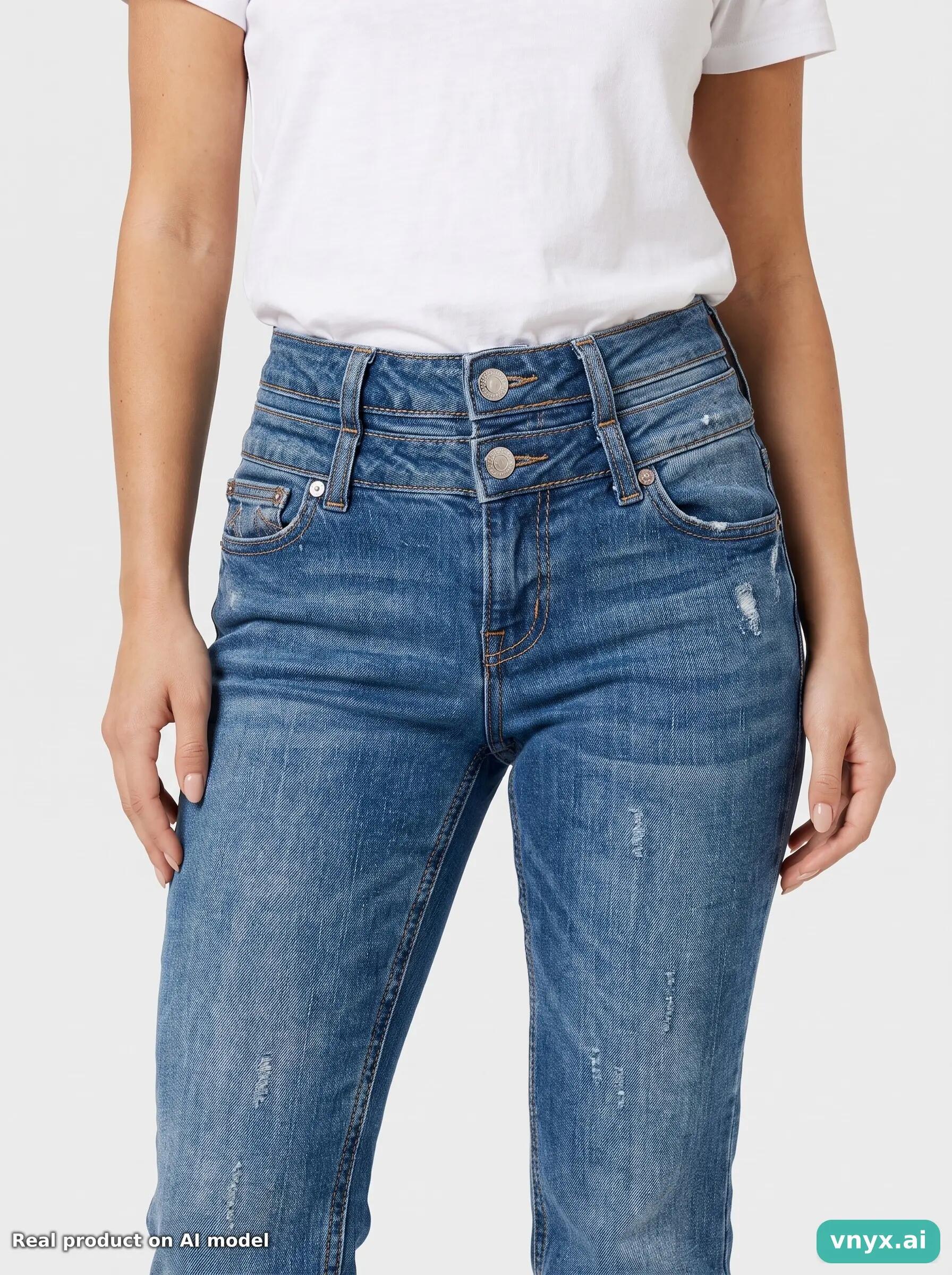Second Life - Vintage True Religion Dark Blue Jeans Women W28 6/6