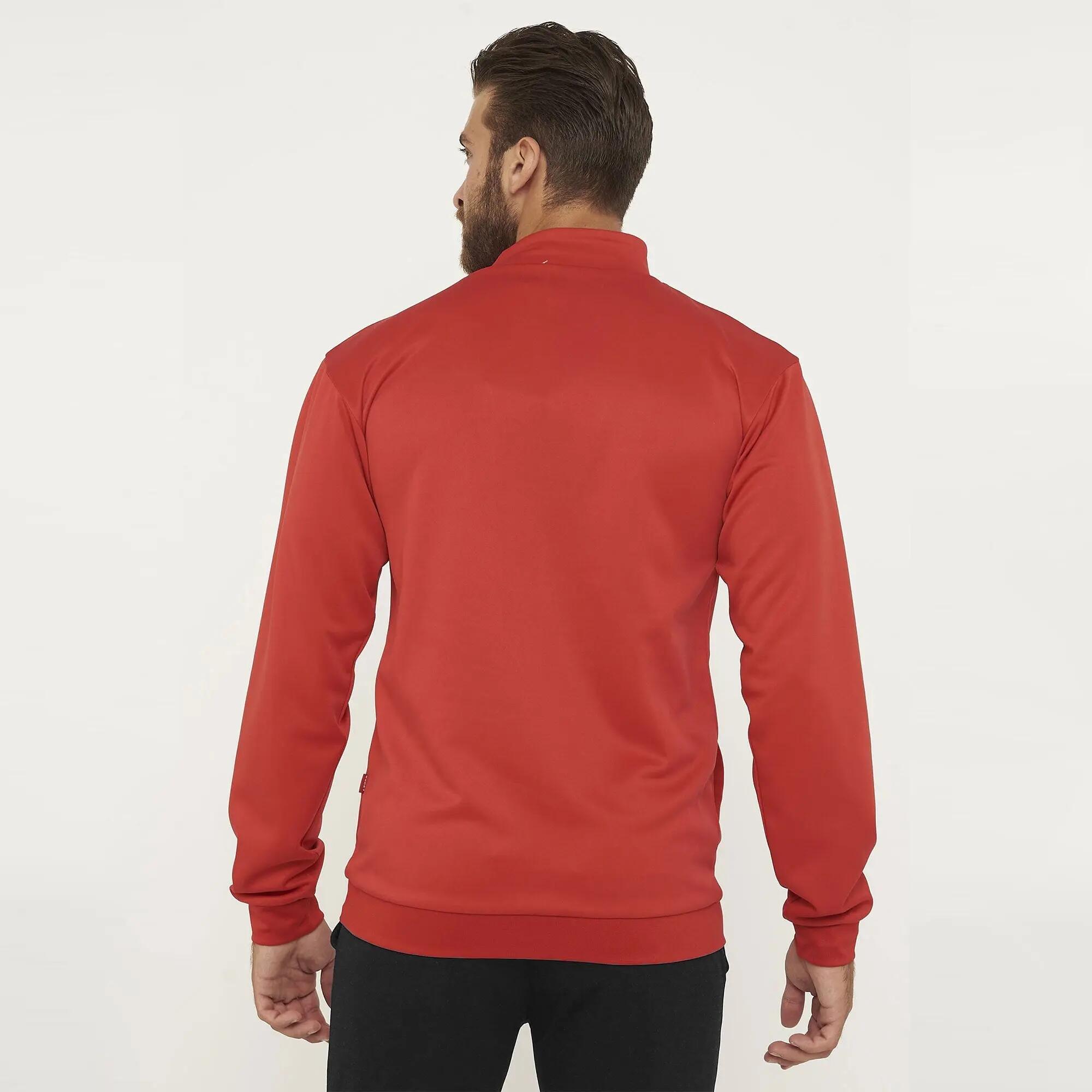 Casaco de treino unisex MONTANA vermelho Junior 4/8