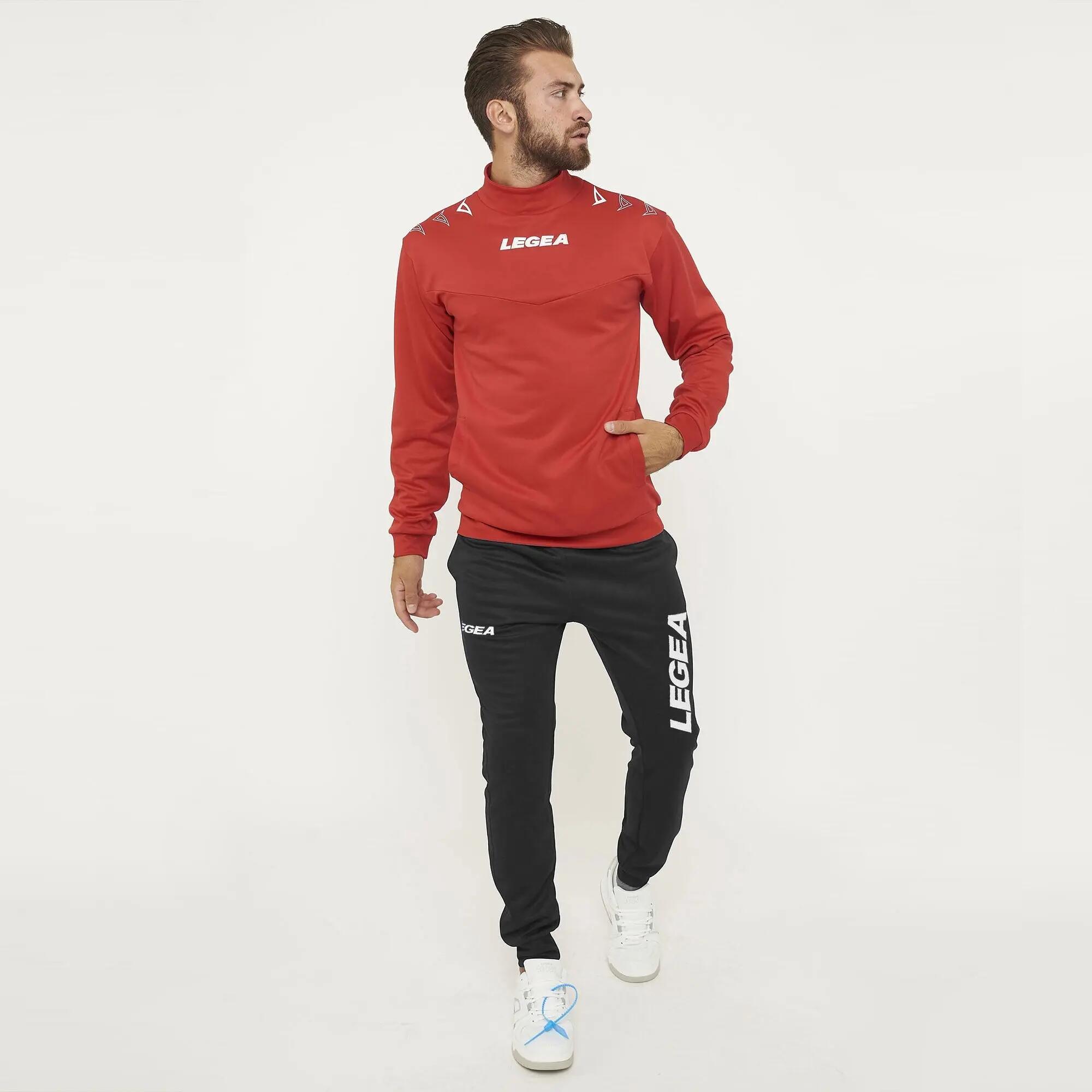 Casaco de treino unisex MONTANA vermelho Junior 3/8