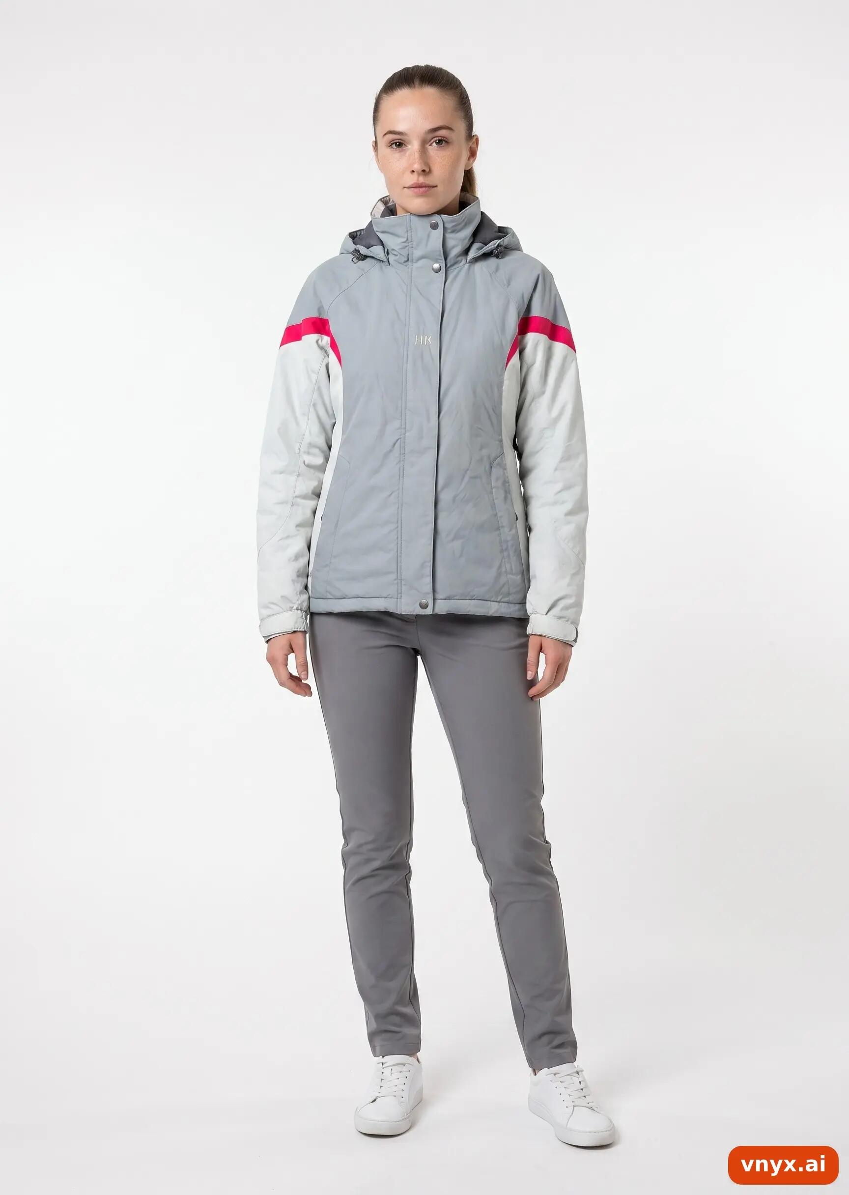 Second Life - Vintage Helly Hansen Grey Outdoor Jacket Women S 3/6