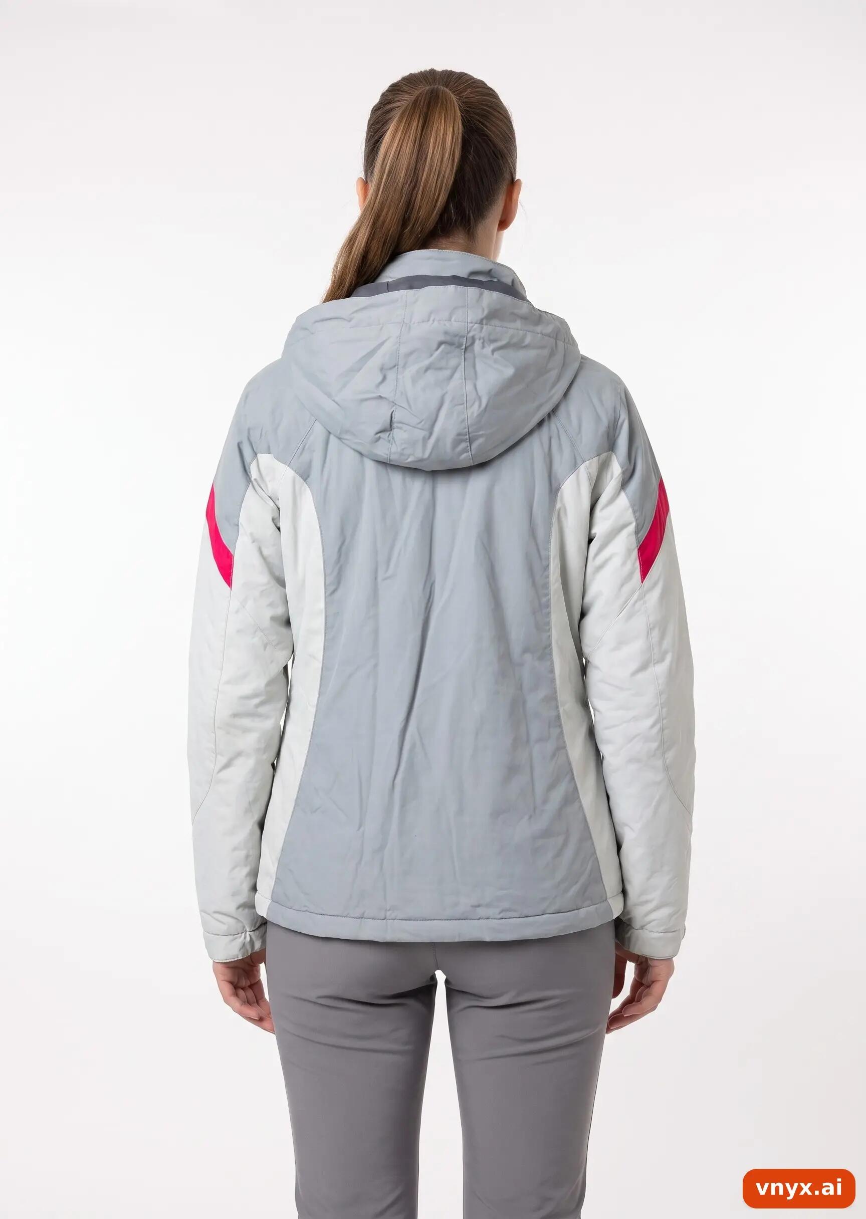 Second Life - Vintage Helly Hansen Grey Outdoor Jacket Women S 2/6