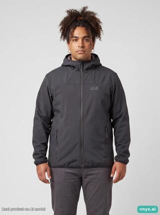 Second Life - Vintage Jack Wolfskin Grey Outdoor Jacket Men L