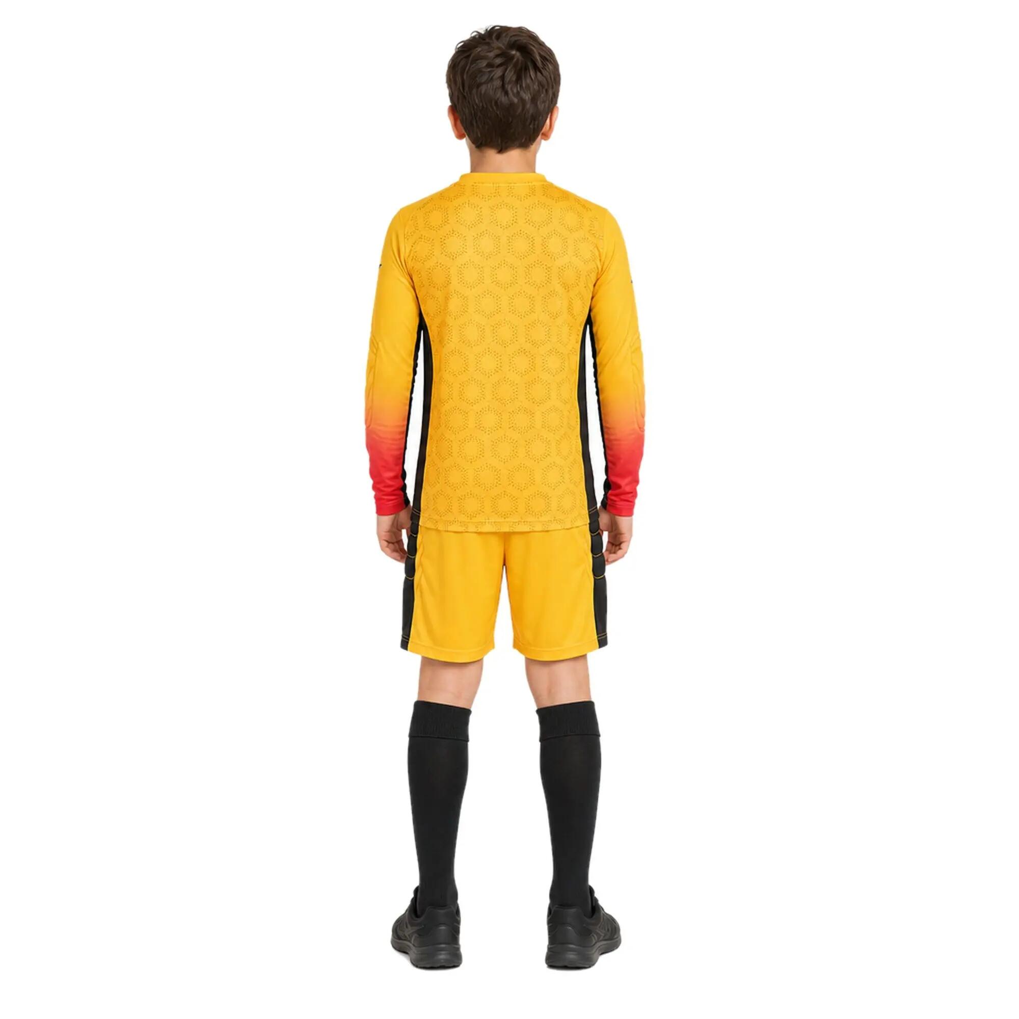 Gardien de Football Kit Respirant San Memes Jaune Junior 6/7