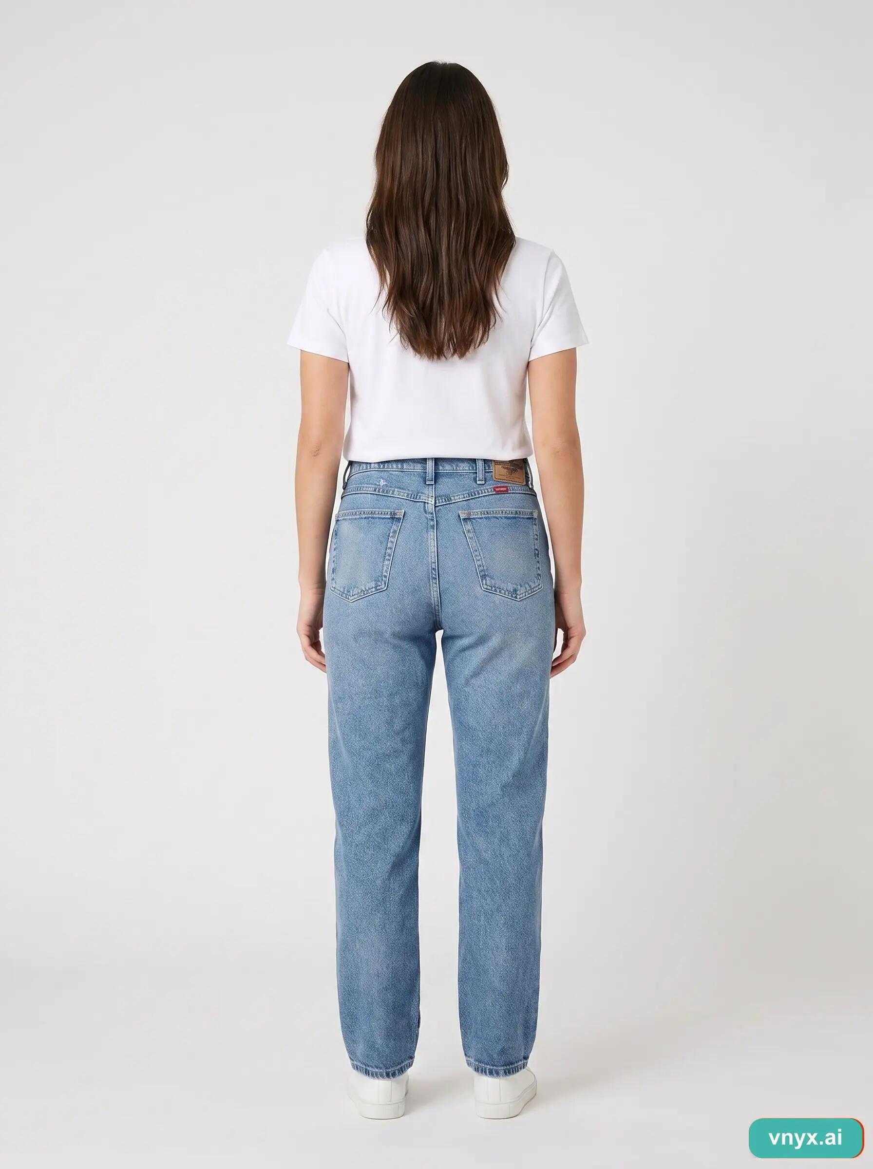 Second Life - Vintage Wrangler Light Blue Jeans Women W34 L30 5/6