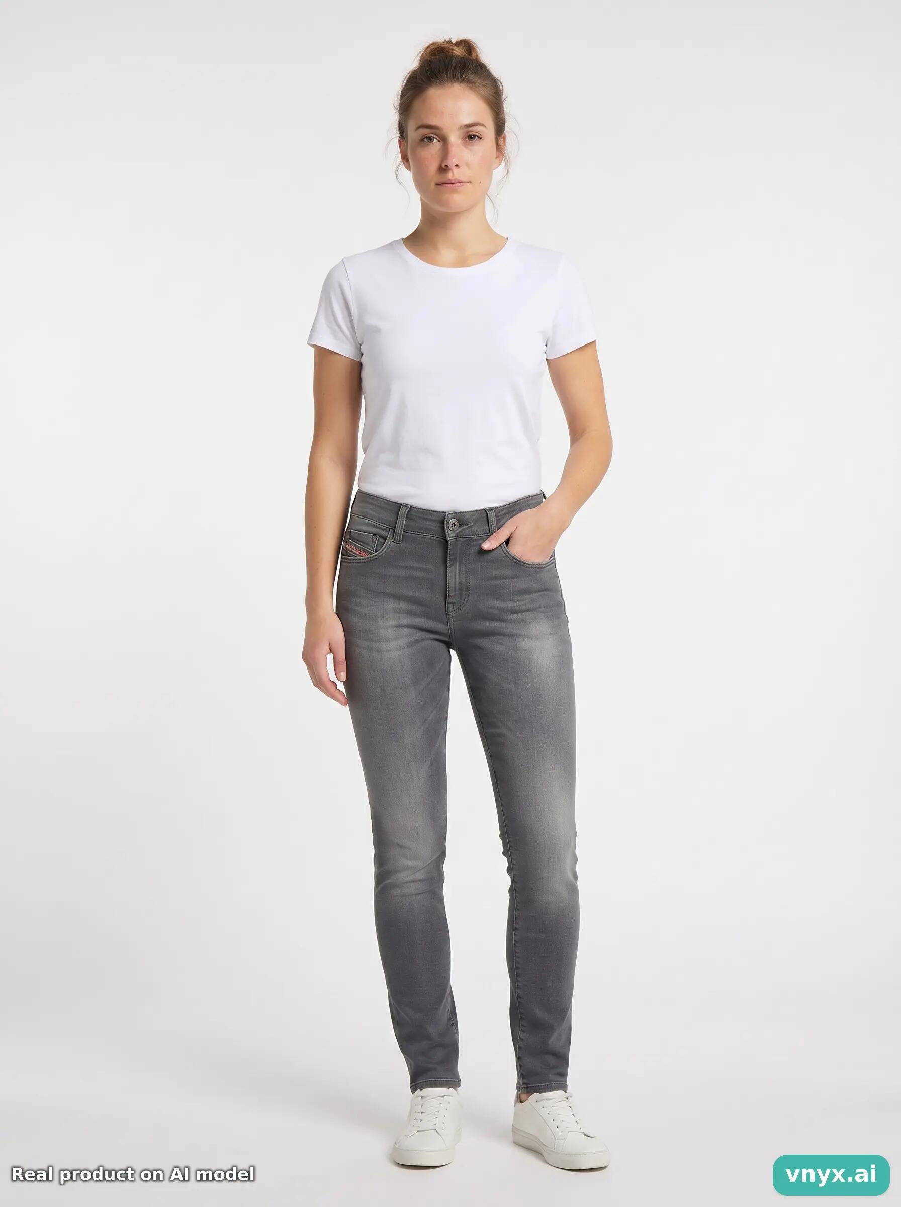 Second Life - Vintage Diesel Timeless-Grey Jeans Women W28 L32 5/6