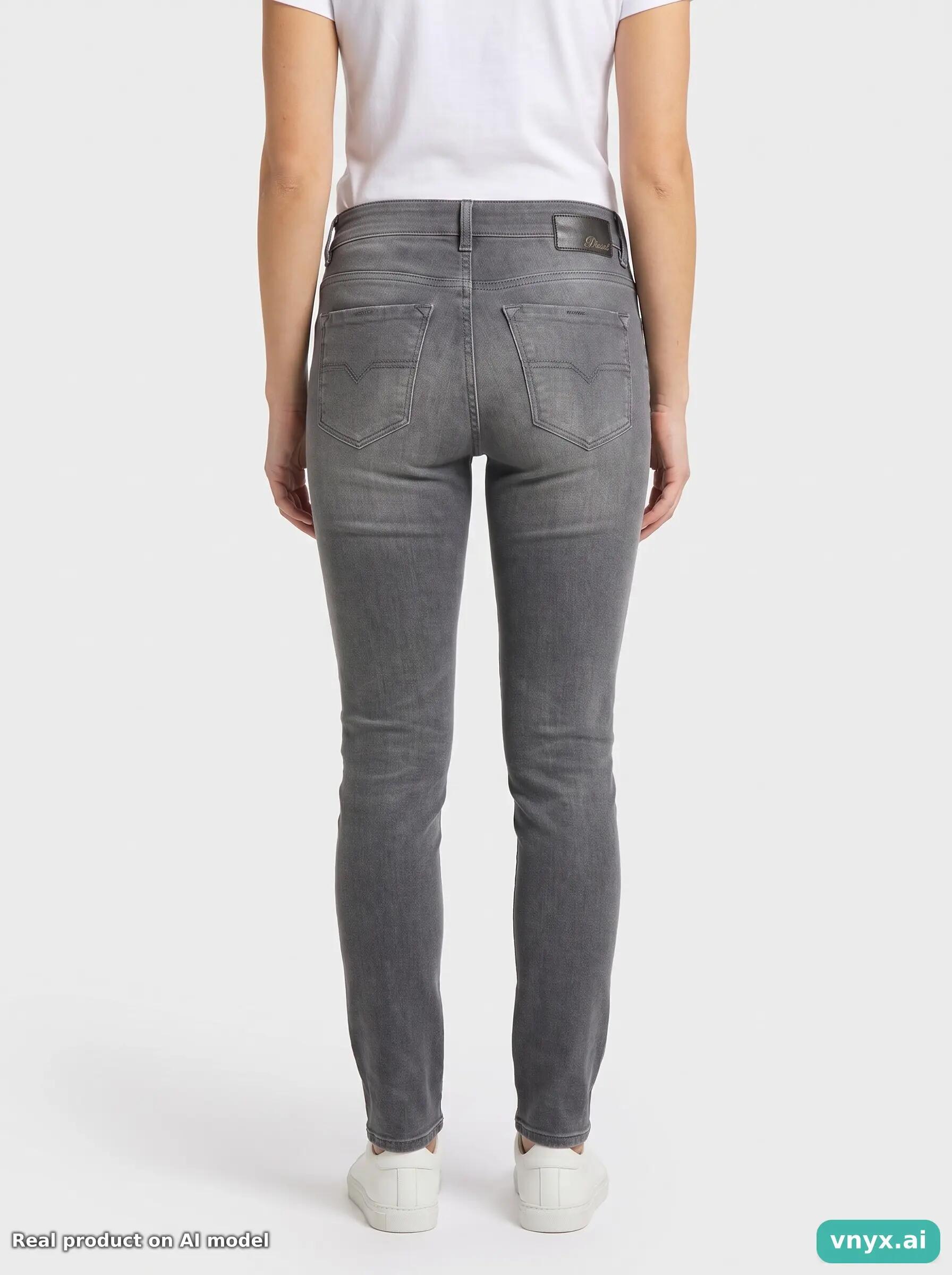 Second Life - Vintage Diesel Timeless-Grey Jeans Women W28 L32 4/6