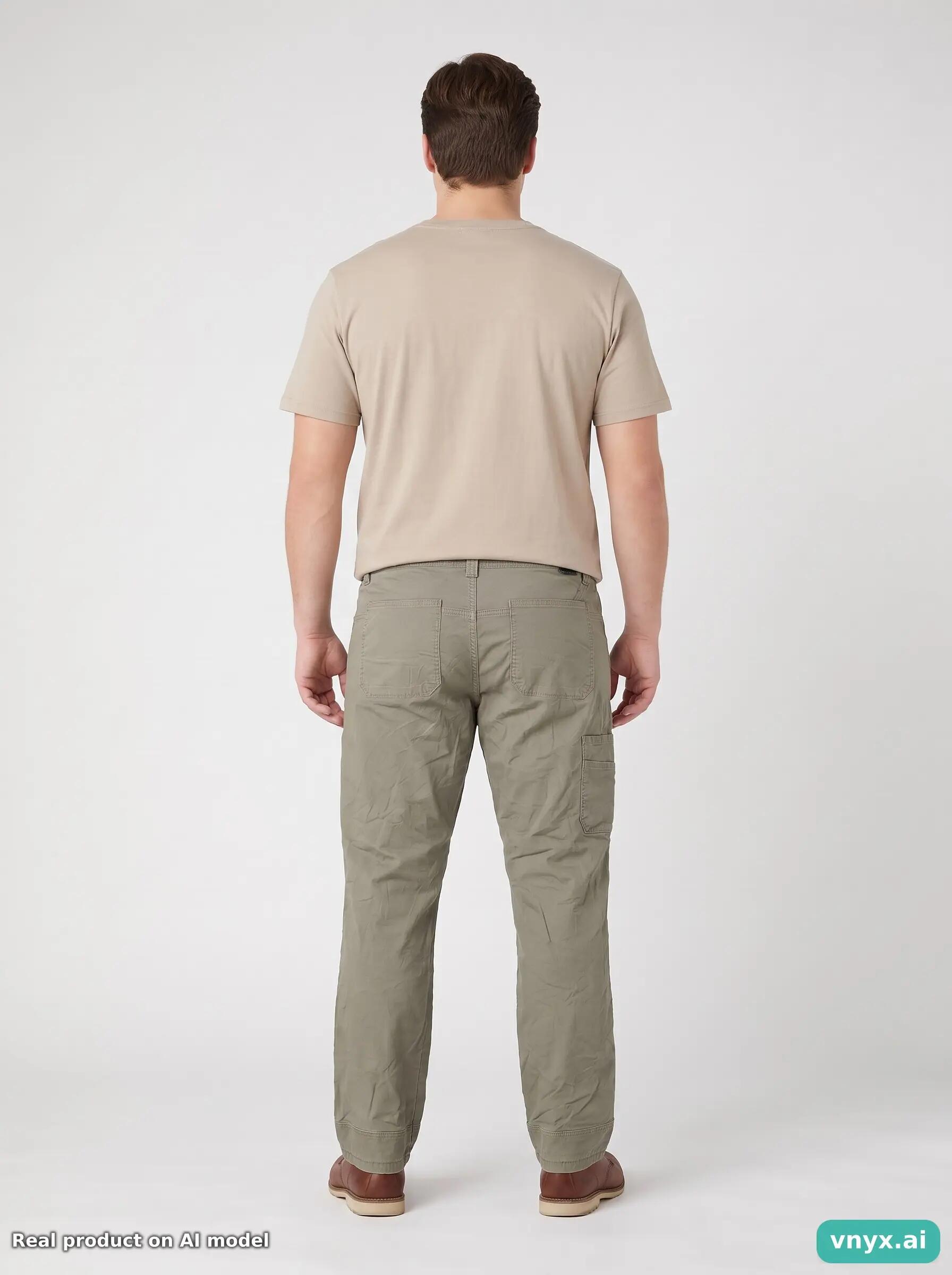 Second Life - Vintage Wrangler Classic Brown Jeans Men W34 L32 4/6