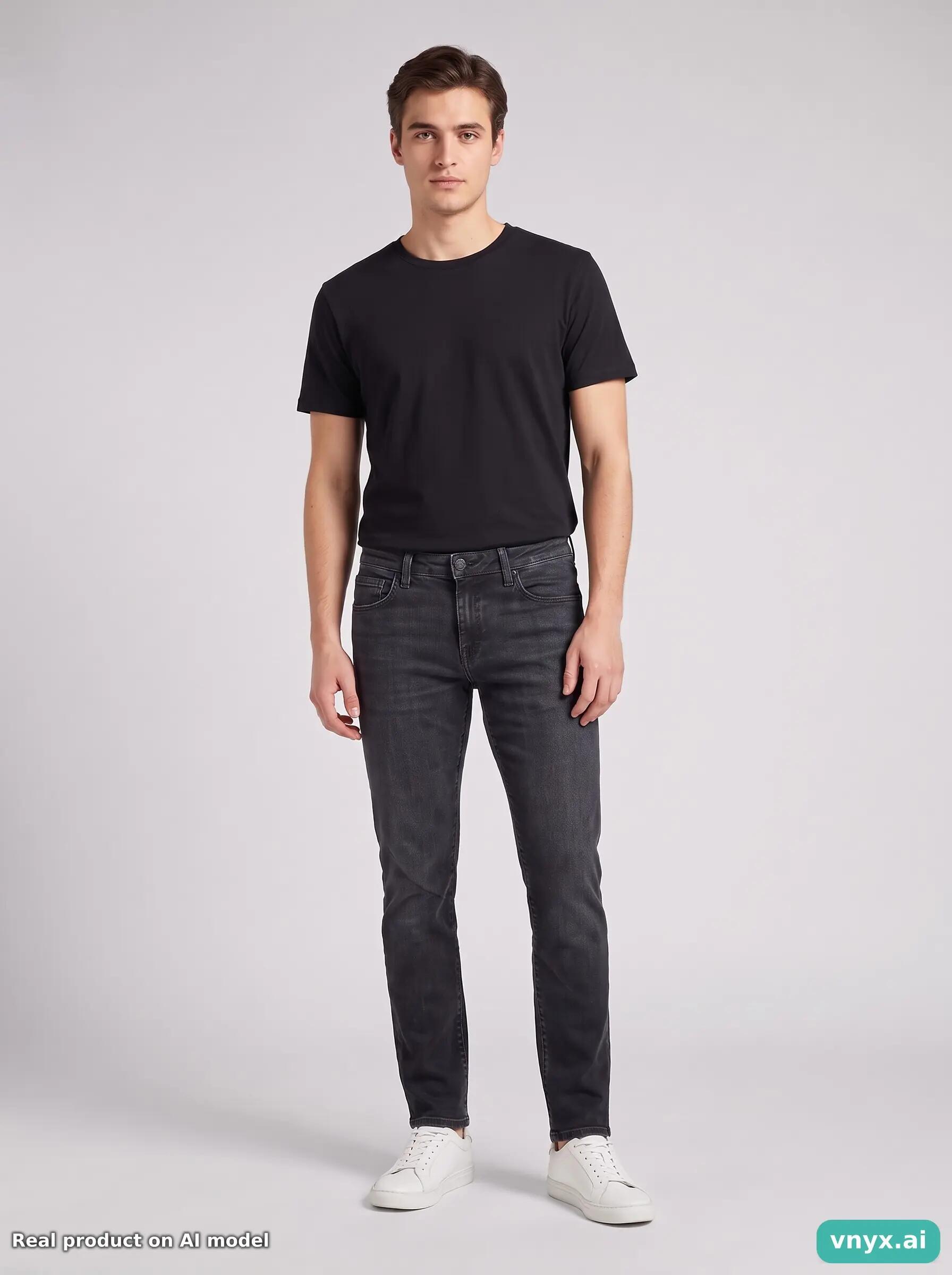 Second Life - Vintage Lee Black Jeans men 29 6/6