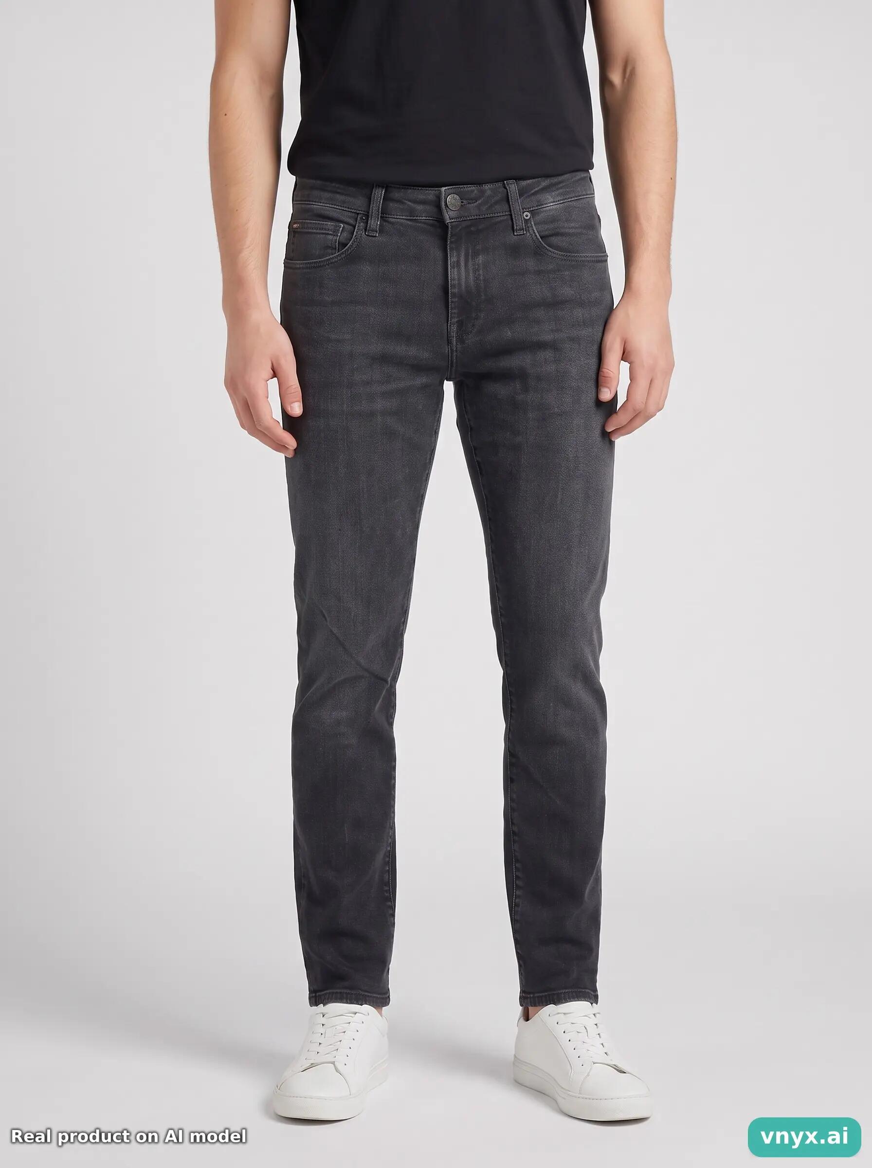 Second Life - Vintage Lee Black Jeans men 29 5/6