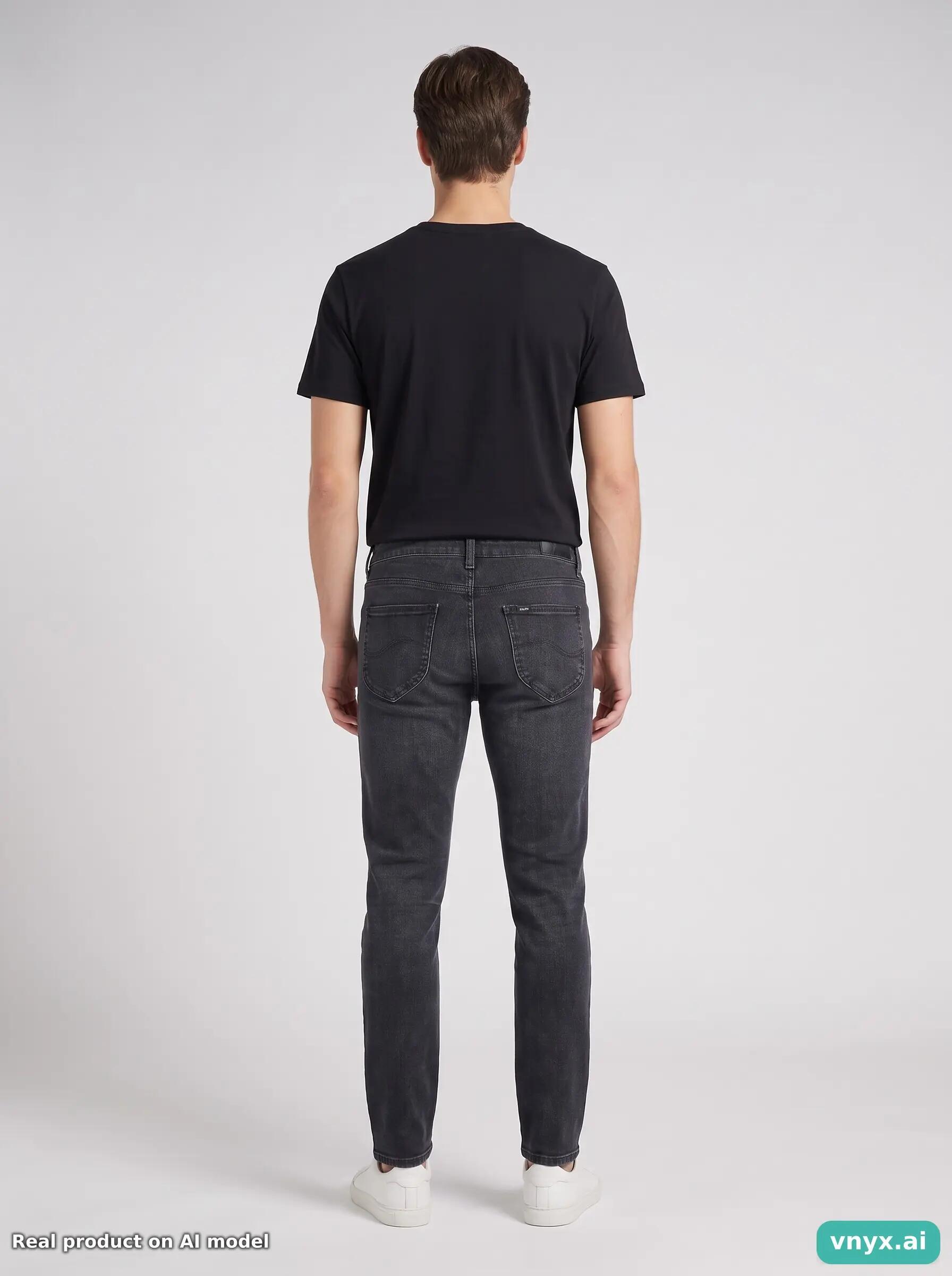 Second Life - Vintage Lee Black Jeans men 29 4/6