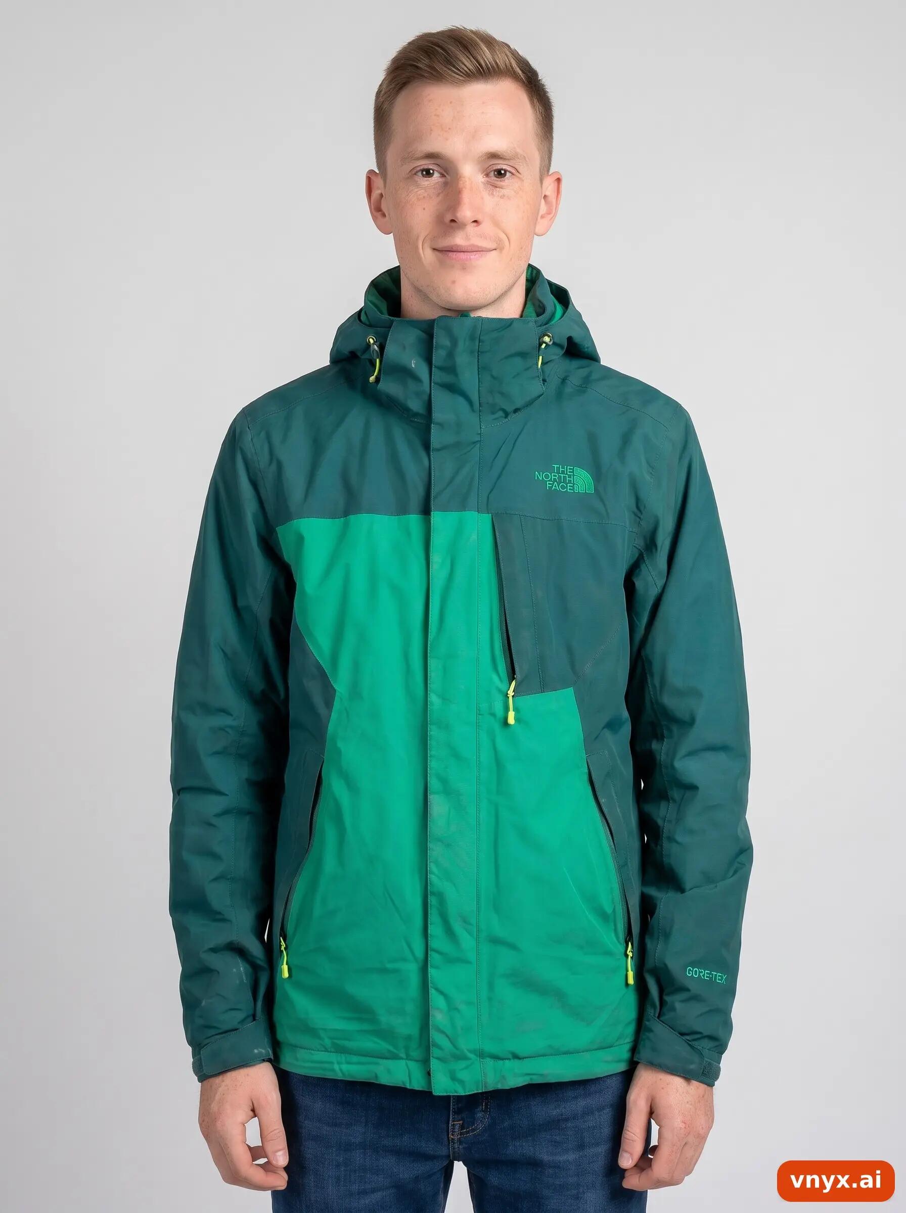 Second Life - Vintage The North Face Green Outdoor Jacket Men S 5/6