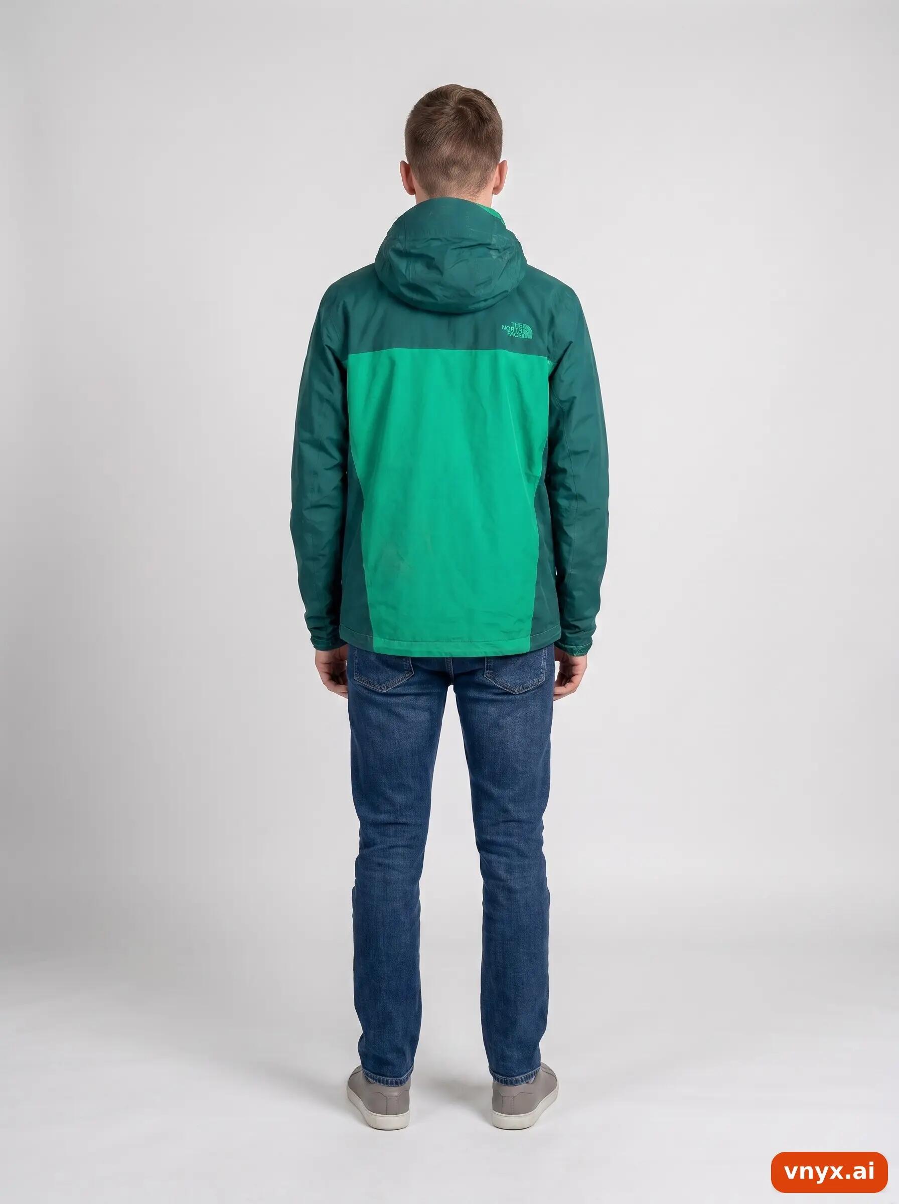 Second Life - Vintage The North Face Green Outdoor Jacket Men S 4/6