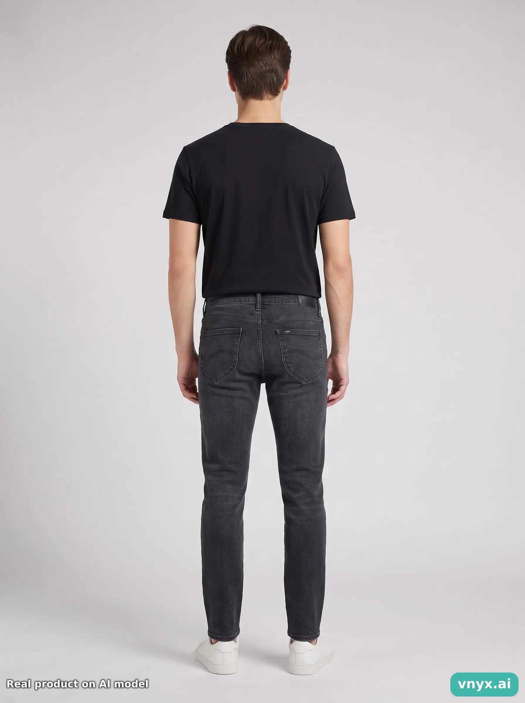 Second Life - Vintage Lee Black Jeans men 29 2/6
