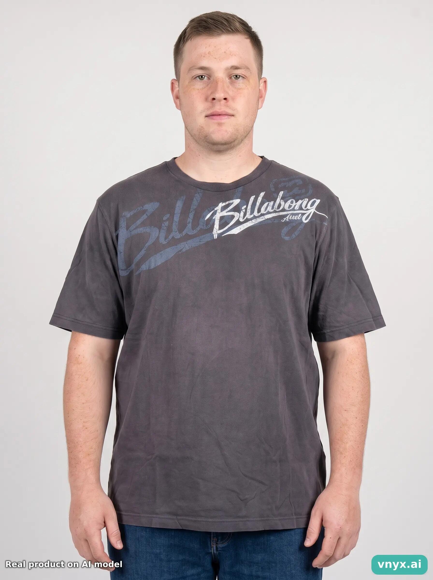 Second Life - Vintage Billabong Washed Grey T-Shirt Men L 6/6