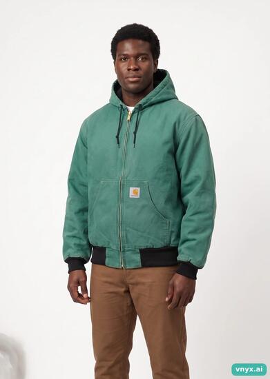 Second Life - Vintage Carhartt Green Outdoor Jacket Men L