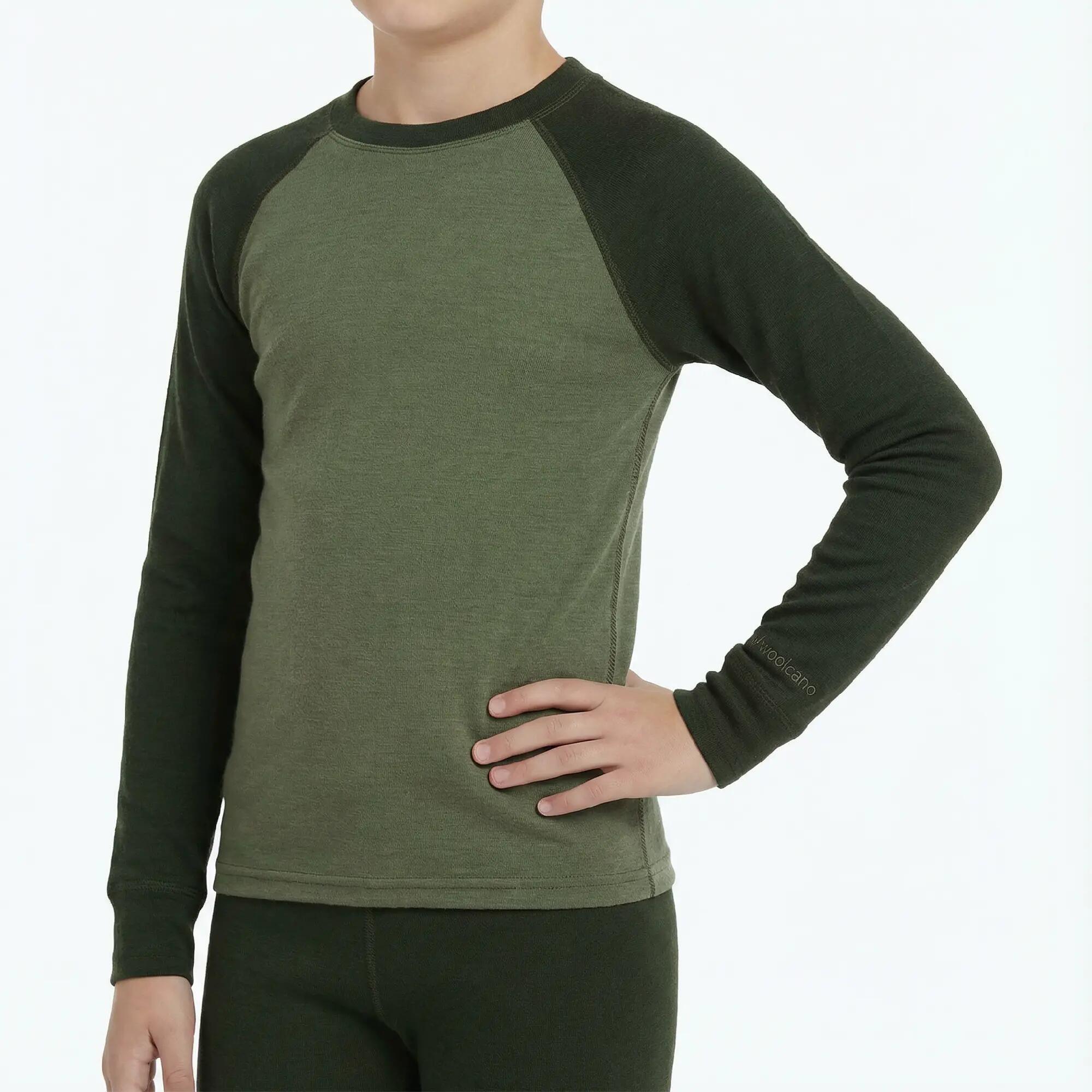 Dětská termoprádlo WOOLCANO Merino SET0982 4/7