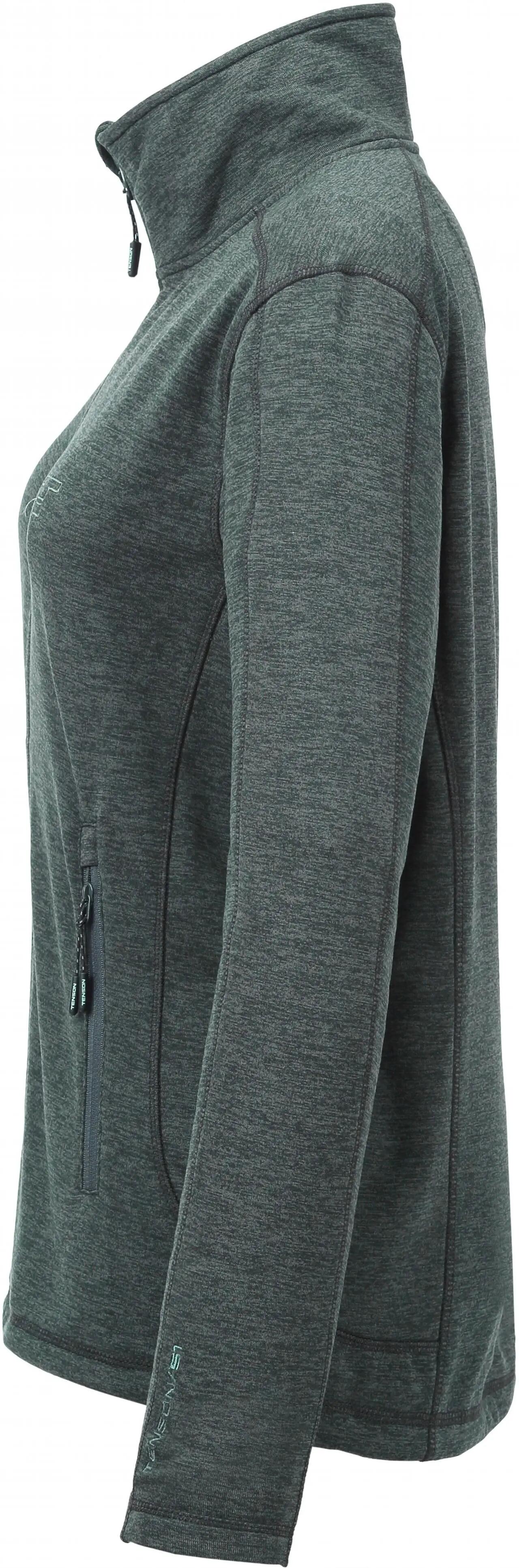 Bluza damska Tenson Lacy Fleece, khaki 2/3