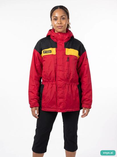 Second Life - Vintage Columbia Red Outdoor Jacket Women S