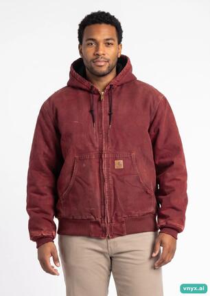 Second Life - Vintage Carhartt Brick Red Outdoor Jacket Men L