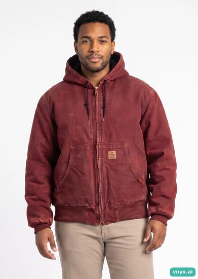 Second Life - Vintage Carhartt Brick Red Outdoor Jacket Men L