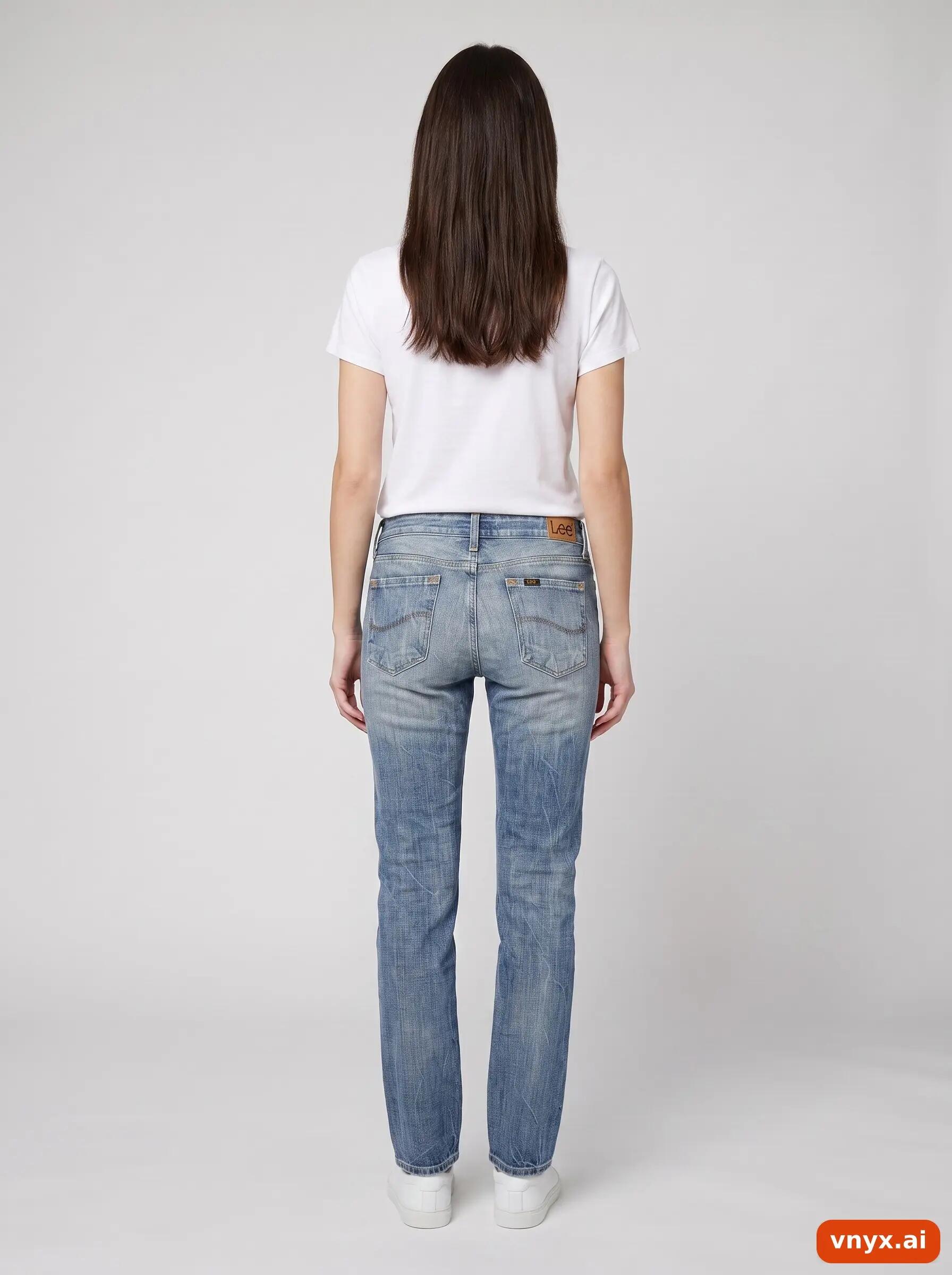 Second Life - Vintage Lee Blue Jeans Women W22 4/6