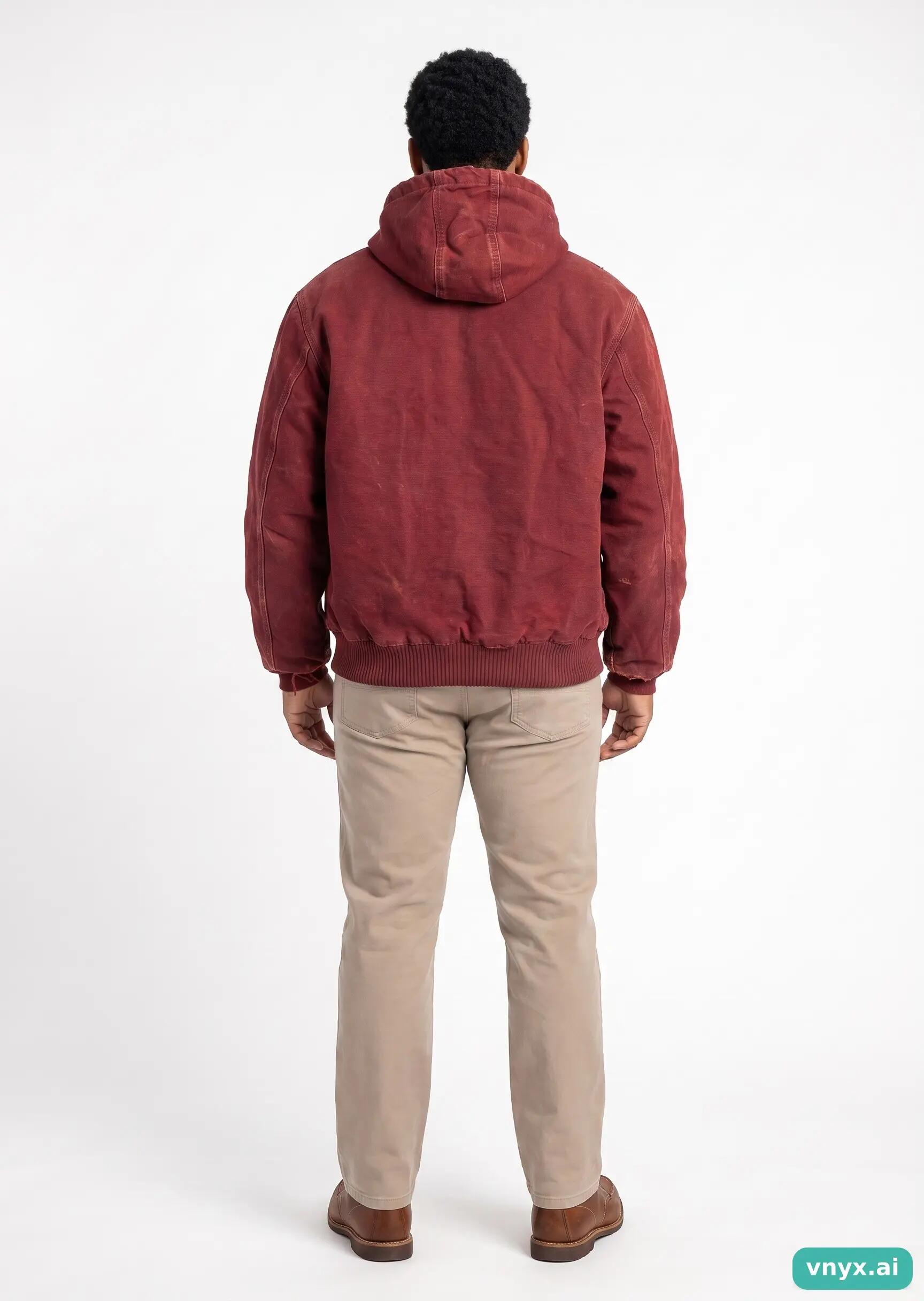 Second Life - Vintage Carhartt Brick Red Outdoor Jacket Men L 4/5