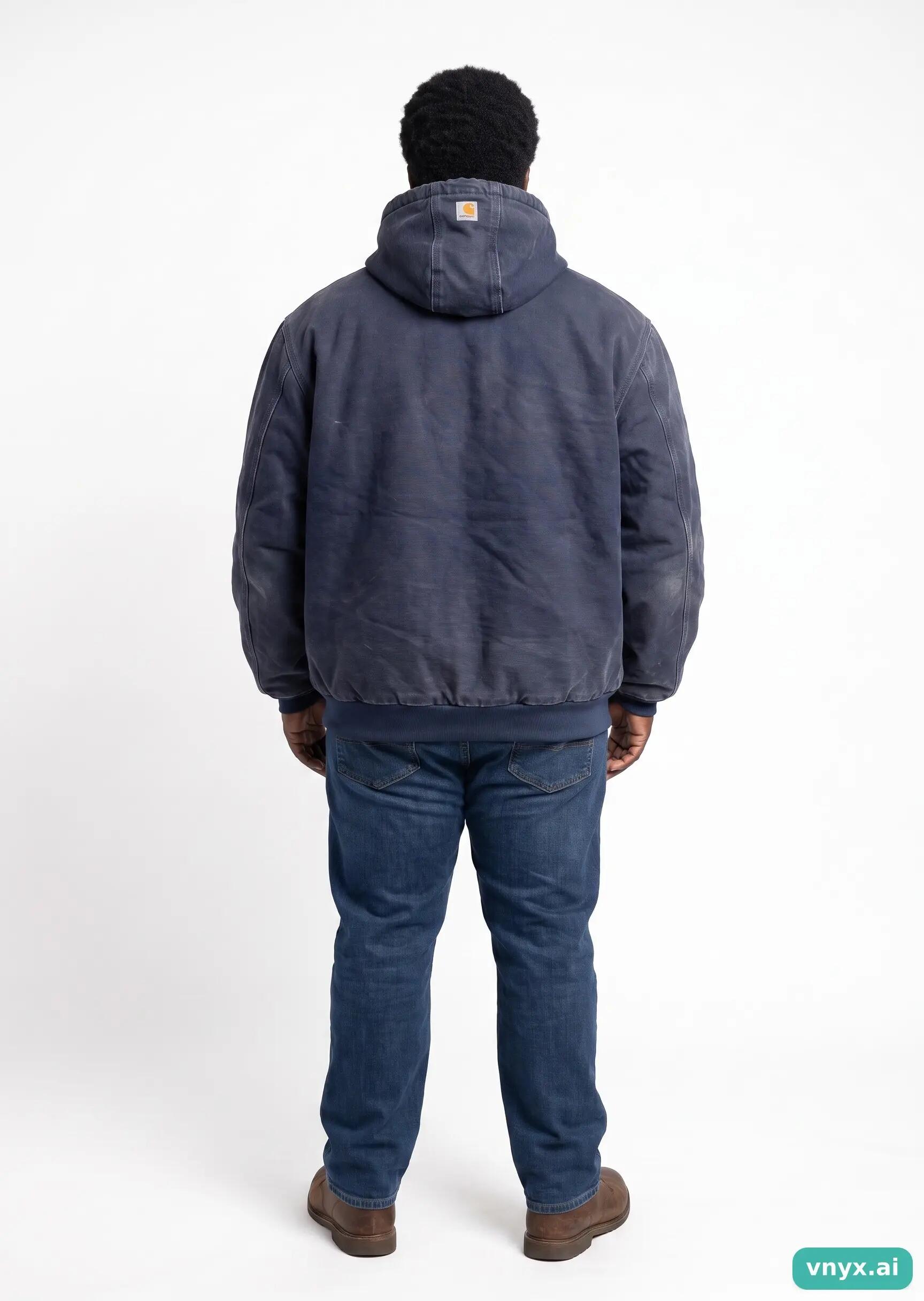 Second Life - Vintage Carhartt Navy Outdoor Jacket Men XXL 4/5