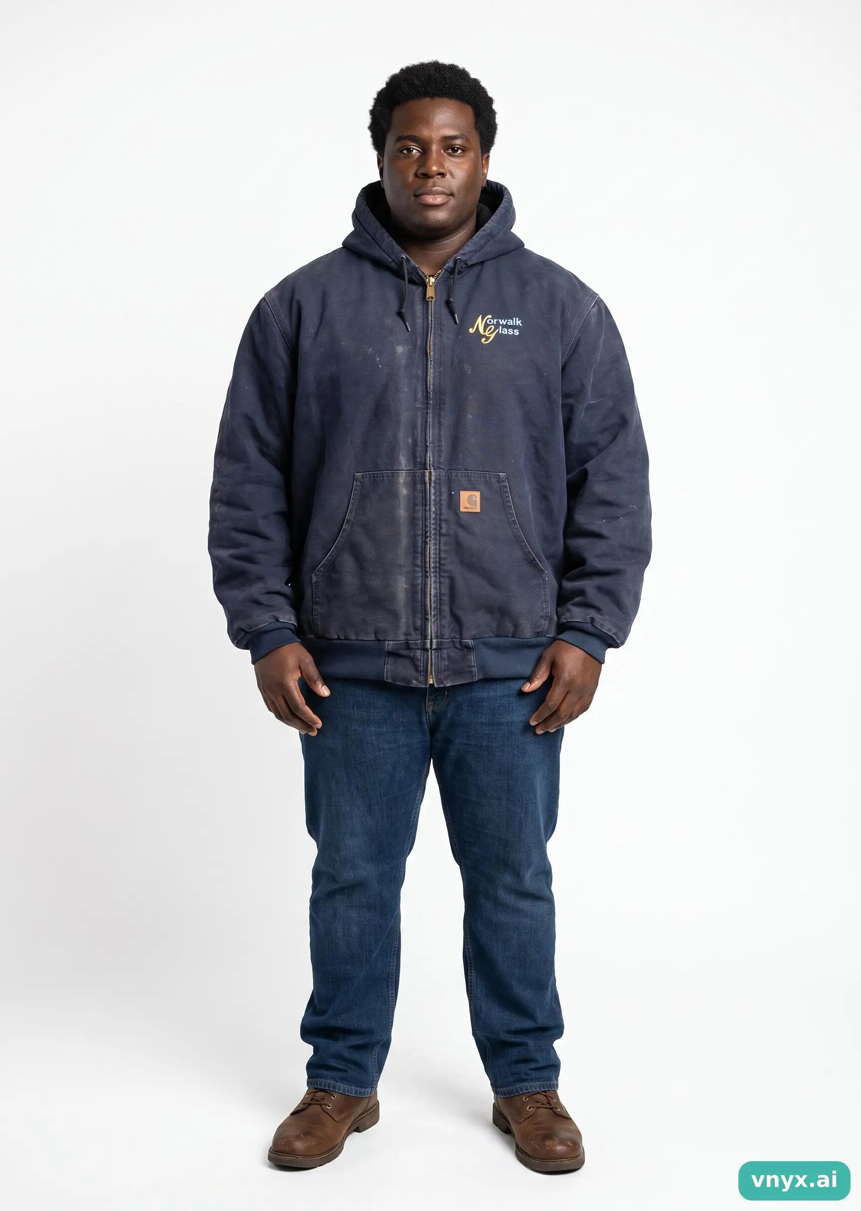 Second Life - Vintage Carhartt Navy Outdoor Jacket Men XXL 3/5