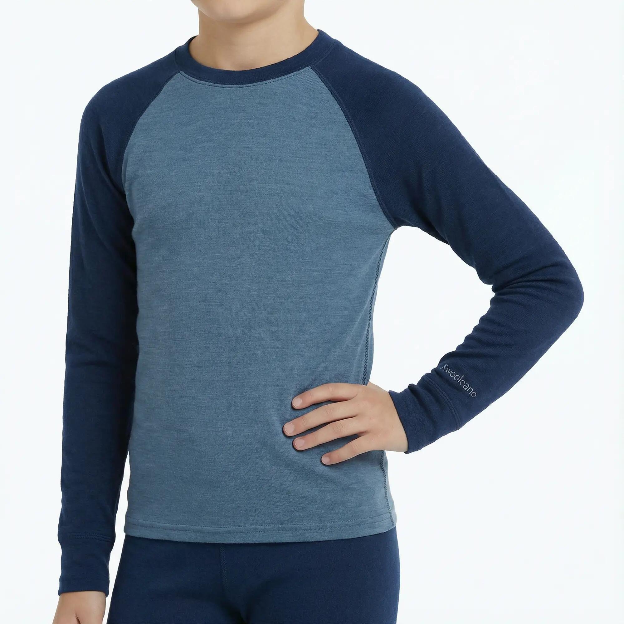 Dětská termoprádlo WOOLCANO Merino SET0982 4/7