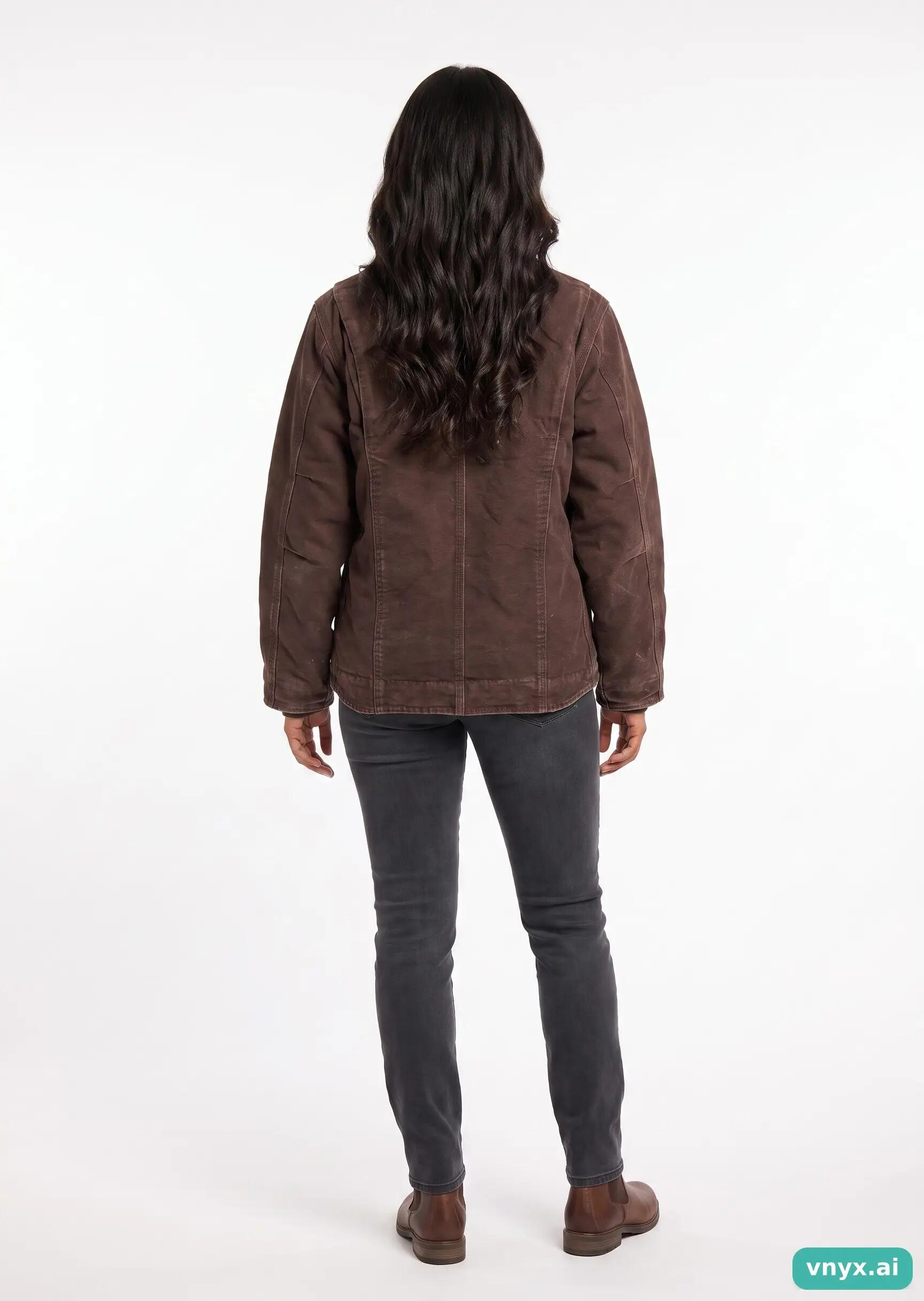 Second Life - Vintage Carhartt Brown Outdoor Jacket Women S 4/5