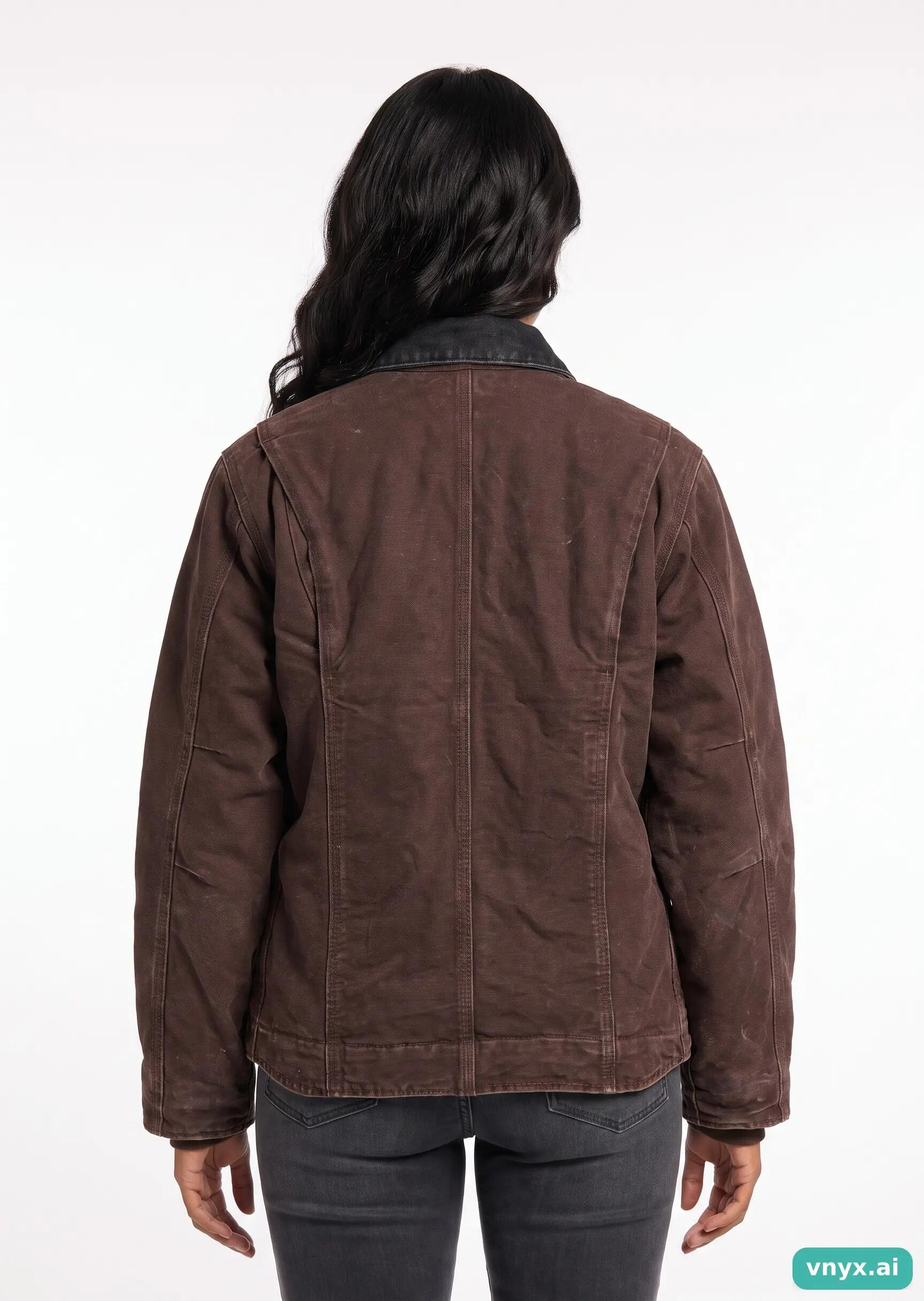 Second Life - Vintage Carhartt Brown Outdoor Jacket Women S 2/5