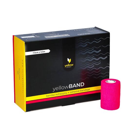 Bandaże kohezyjne yellowBAND | 12 szt. | yellowSPORT