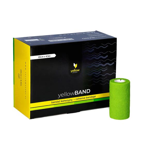 Bandaże kohezyjne yellowBAND | 12 szt. | yellowSPORT