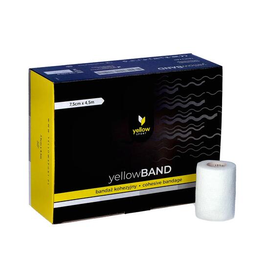 Bandaże kohezyjne yellowBAND | 12 szt. | yellowSPORT