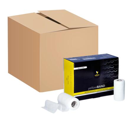 Bandaże kohezyjne yellowBAND | Opakowanie zbiorcze | yellowSPORT