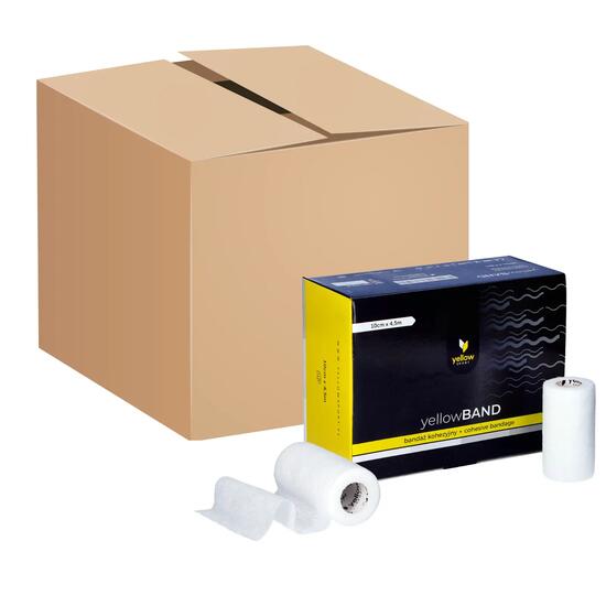 Bandaże kohezyjne yellowBAND | Opakowanie zbiorcze | yellowSPORT