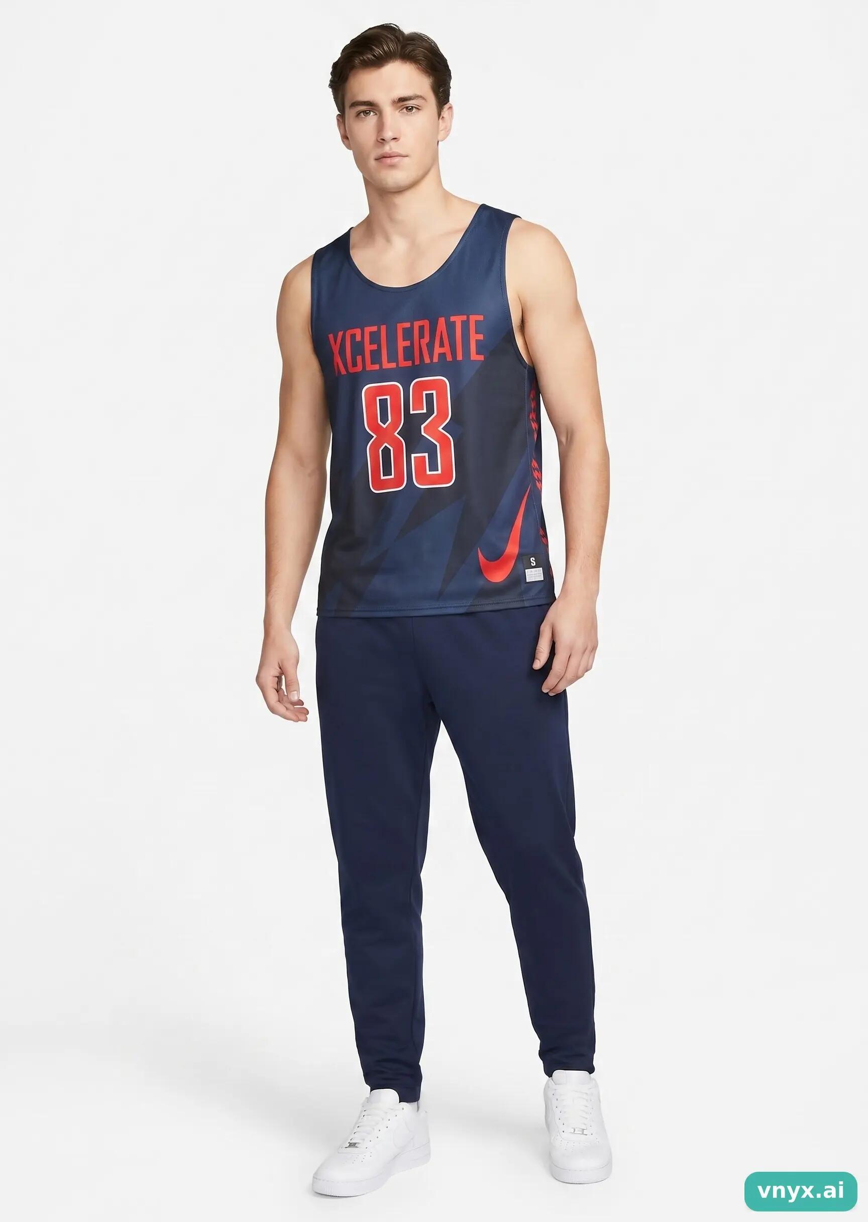 Second Life - Vintage Nike Navy Tank Top Men S 3/5