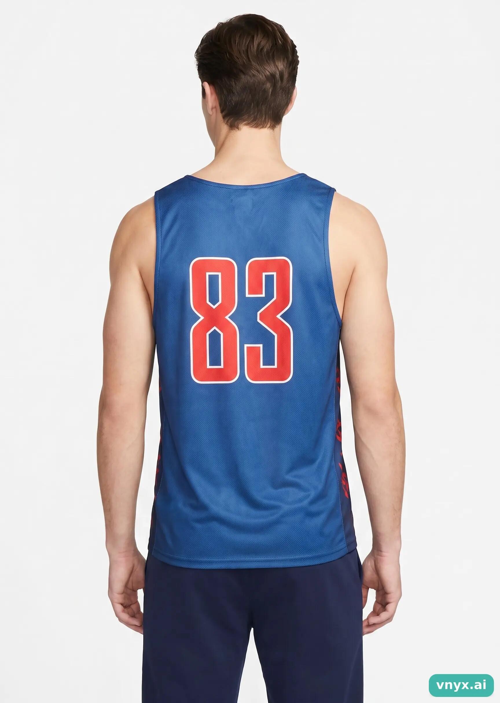 Second Life - Vintage Nike Navy Tank Top Men S 2/5