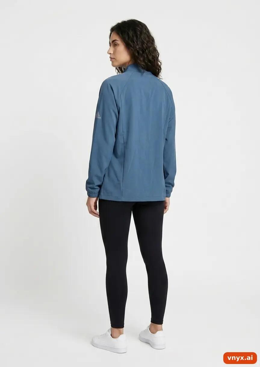 Second Life - Modern Adidas Blue Windbreaker 4/6