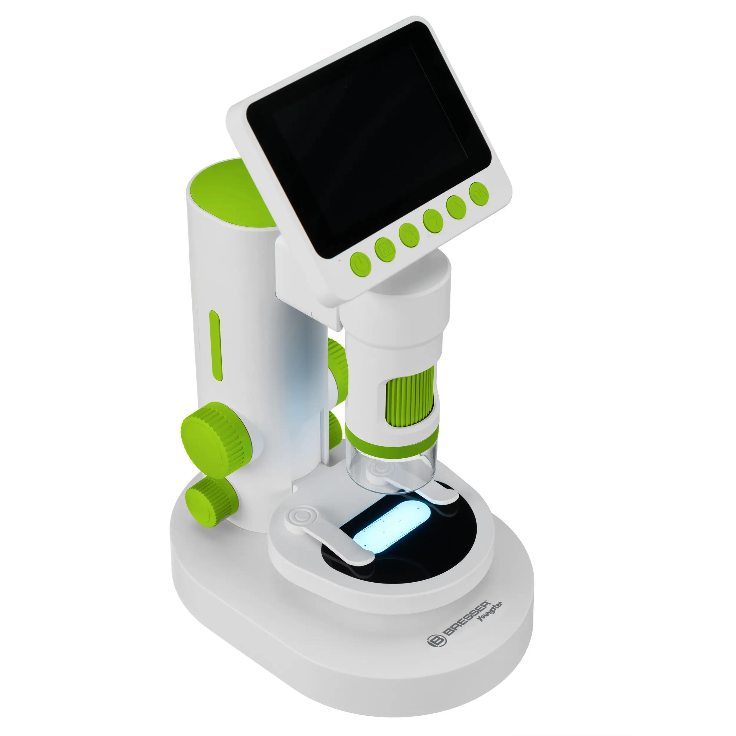 BRESSER Microscopio con pantalla LCD - Grabación de fotos y vídeo en Full HD 2/6