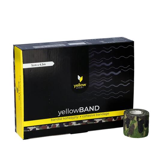 Bandaże kohezyjne yellowBAND | 12 szt. | yellowSPORT