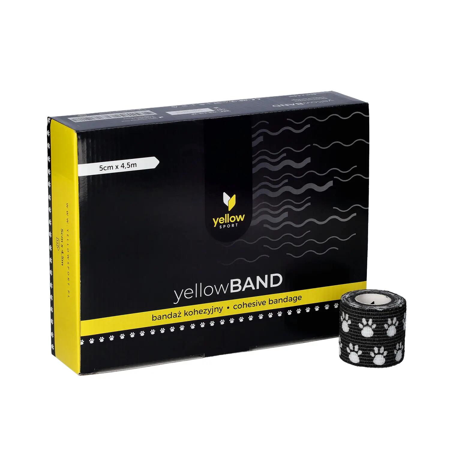 Bandaże kohezyjne yellowBAND | 12 szt. | yellowSPORT 1/1