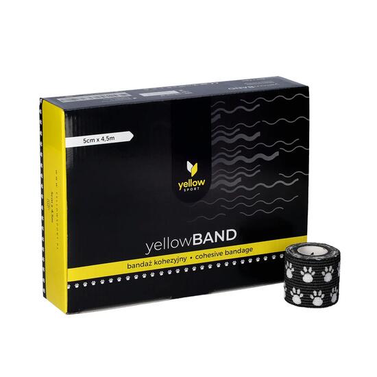 Bandaże kohezyjne yellowBAND | 12 szt. | yellowSPORT