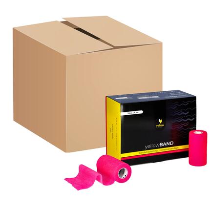 Bandaże kohezyjne yellowBAND | Opakowanie zbiorcze | yellowSPORT