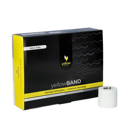 Bandaże kohezyjne yellowBAND | 12 szt. | yellowSPORT