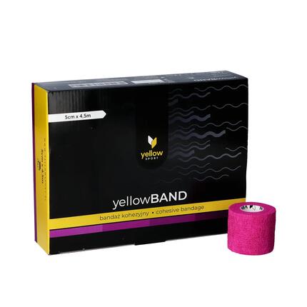 Bandaże kohezyjne yellowBAND | 12 szt. | yellowSPORT