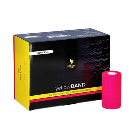 Bandaże kohezyjne yellowBAND | 12 szt. | yellowSPORT